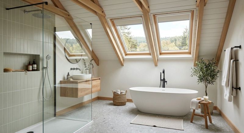 Attic Bathroom Remodeling in Atlantic County, NJ