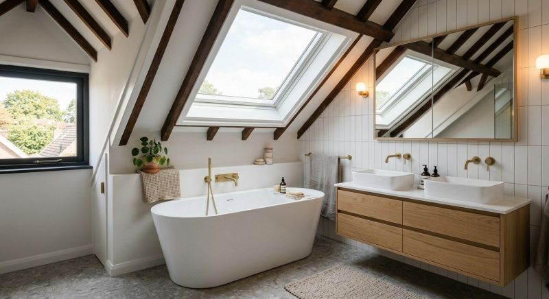 Attic Bathroom Remodeling in Atlantic County, NJ