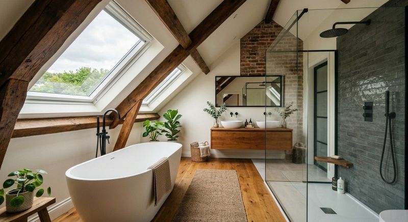 Attic Bathroom Remodeling in Atlantic County, NJ